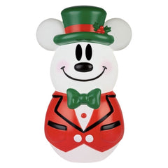 Disney Christmas Mickey Mouse Blow Mold Snowman Light Up 23” Yard Decor Holidays DISNEY - KOEEK