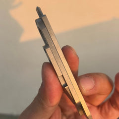 TC4 Titanium alloy Survival Multi Tool EDC Pry Bar Wrench Self-defense Emergency 07FC0E-D4 - KOEEK