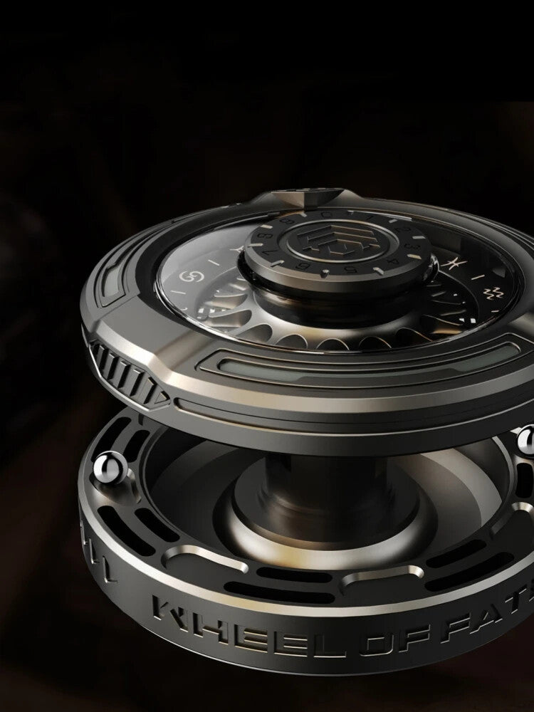 Metal Luminous Fidget Spinner Decompression toys portable Finger EDC Gyro Gift 07FC0E-D4 - KOEEK