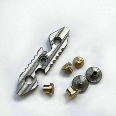 TC4 Titanium Finger Spinner EDC Toy Multi Pry Bar Bottle Opener Crowbar Tool 07FC0E-D4 - KOEEK
