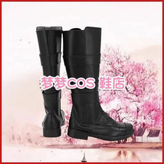 Deadpool Cosplay High Black Boot Women Shoes Anime Accessories Halloween Gift 07FC0E-D4 - KOEEK