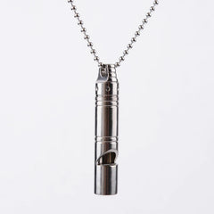 EDC TC4 Titanium Keychain Outdoor Safety Whistle Camping Travel Survival Tool EDC - KOEEK