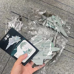 F-14、SU-57、B-2、Leopard 2A7、T-14、T-90、SU-35 Fighter Plastic Painted Unassembled 07FC0E-D4 - KOEEK