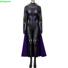 Black Panther Wakanda Forever Cosplay Shuri Costume Bodysuit Jumpsuit Women Suit 07FC0E-D4 - KOEEK