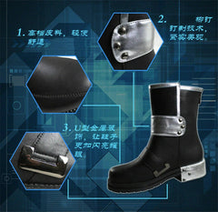 Sword Art Online SAO Kazuto Kirigaya Kirito Cosplay Men Women Anime Shoes Boots 07FC0E-D4 - KOEEK