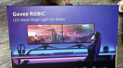 Govee - RGBIC LED Neon Rope Light for Desks 6.5ft - H61C2 Unopened Box Gamer GOVEE - KOEEK