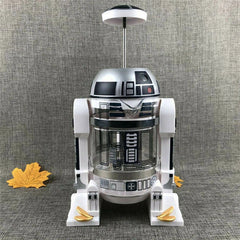 Star Wars R2-D2 Robot Manual Coffee Maker Home French Pressed coffee Machine 07FC0E-D4 - KOEEK