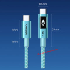 Anime Honkai: Star Rail Yao Guang 100W Type-C Fast Charging Cable Gift 07FC0E-D4 - KOEEK