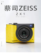 Half Case For ZEISS ZX1 Leather Insert Camera Cover Kontice Handmade KONTICE - KOEEK