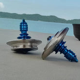 Titanium Spinning Top Finger Spinner Ceramic Bead Fidget Stainless Steel EDC Toy 07FC0E-D4 - KOEEK