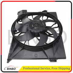 Radiator Cooling Fan Assembly For Mercedes Benz S550 Base Sedan 2007 2008-2013 07FC0E-D4 - KOEEK