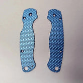 1 pair Aluminum Alloy Grip Handle Scales for Spyderco C81 paramilitary2 Knives 07FC0E-D4 - KOEEK