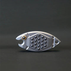 Outdoor EDC Fidget Toy Creative Bubble Fish Fidget Spinner Adult Stress Relief 07FC0E-D4 - KOEEK