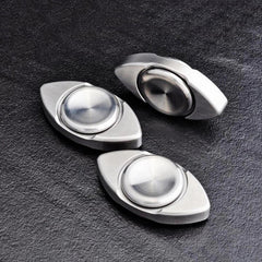 Focus Stress Relievers Stainless Steel Fidget Hand Spinner Finger Gyro EDC Toys 07FC0E-D4 - KOEEK