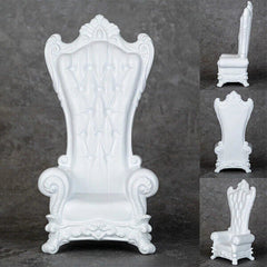 Throne Single Sofa Chair Seat 1/12th Scale For Figure Pendant Model Accessory 07FC0E-D4 - KOEEK