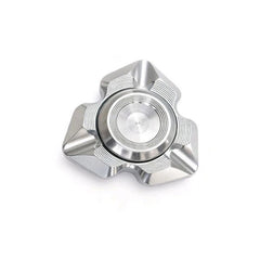 EDC Minimalist Fidget Spinner Stainless Steel Metal Fingertip Rotating Toy Gift 07FC0E-D4 - KOEEK