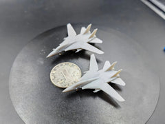 3D Printed 1/350/400/700 Us F-14 Fighter Tomcat Model Uncoated 07FC0E-D4 - KOEEK