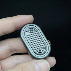 Black Alloy Haptic Slider Adult Three-layer Fidget Slider ADHD EDC Fidget Toys 07FC0E-D4 - KOEEK