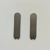 1 Pair Titanium Alloy Knife Handle Scales For 58MM Victorinox Swiss Army Knives 07FC0E-D4 - KOEEK