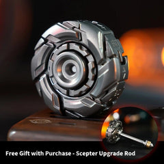B08 EDC Stainless Steel Stone Wash Fidget Spinner Armor Mechanical Toy 07FC0E-D4 - KOEEK