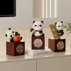 Chengdu Panda Souvenir Healing Department Small Ornament Office Station Desktop 07FC0E-D4 - KOEEK