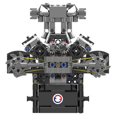 new Mould King 10206 V8 Engine Motor Model Building Block Kid Adult Toy STEM DIY MOULD KING - KOEEK