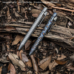 TC4 Titanium Alloy Bolt Action Pen Office Signature Writing Pocket EDC Tool Pens 07FC0E-D4 - KOEEK