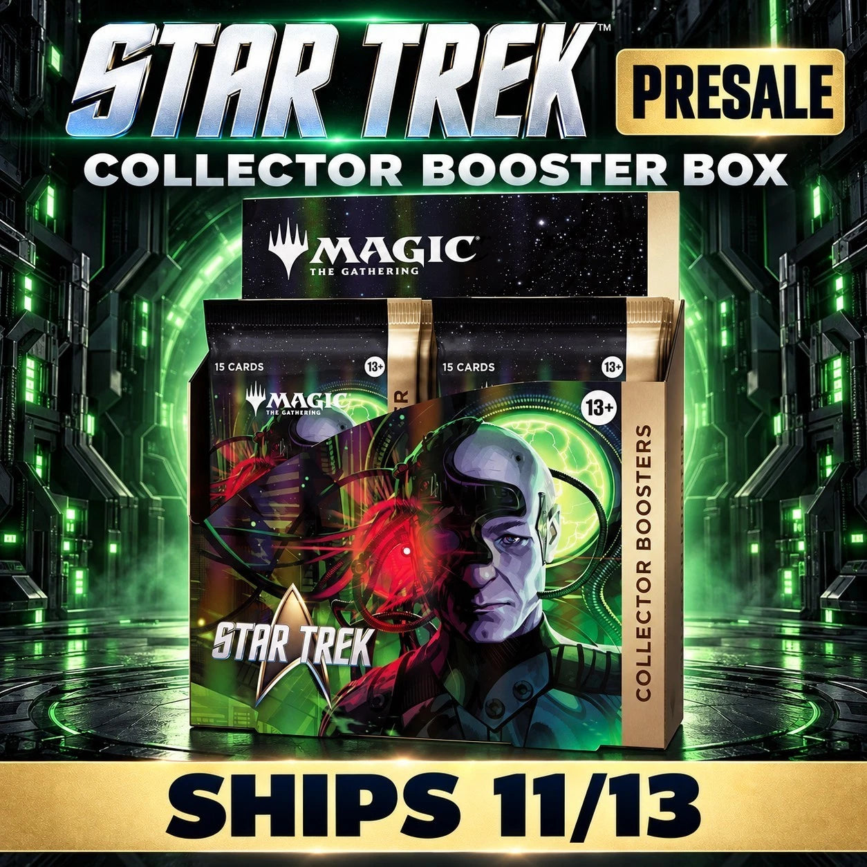 Magic The Gathering Star Trek Collector Booster Box MTG - SHIPS 11/13 - PRESALE 07FC0E-D4 - KOEEK