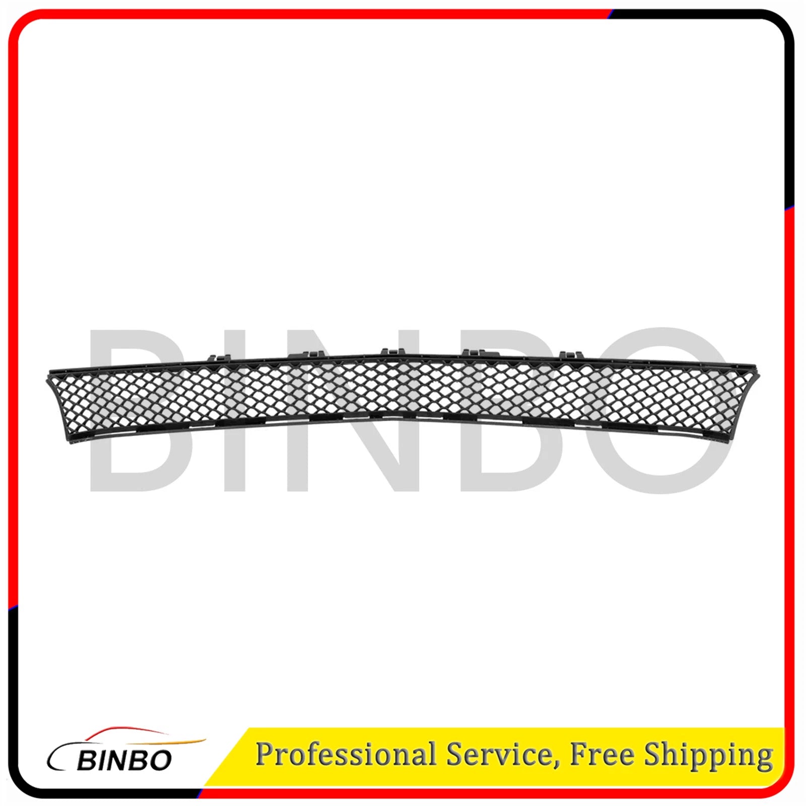 Bumper Grille Grill Fit For 2017-2020 Mercedes Benz E350 Front Center 2138850622 07FC0E-D4 - KOEEK