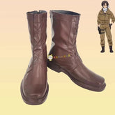 86- Eighty Six - Shinei·Nouzen Cosplay Anime PU Shoes Zip up Long Boots All Size 07FC0E-D4 - KOEEK