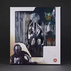 Mafex No.256 Star Wars The Mandalorian Chrome Ver. Action Figure Sealed 07FC0E-D4 - KOEEK