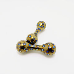 EDC Solid Titanium Alloy Begleri Unzip Toy Knucklebone Turn Bone Finger Dumbbell 07FC0E-D4 - KOEEK