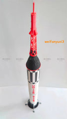1/72 Scale Mercury-Redstone Carry Rocket Spacecraft Painted Model Toys Gifts 07FC0E-D4 - KOEEK