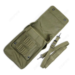 U.S. Military Army Green Map Case Canvas Tech Bag Pack Carry Pouch Shoulder Bag 07FC0E-D4 - KOEEK