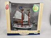 2005 Lemax Village Golden Eagle Schooner Boat Ship 54378CV Lighted Table Accent LEMAX - KOEEK