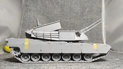 3D Printed 1/35 US AGDS-II Mississippi Anti-aircraft Cannon Model Kit 07FC0E-D4 - KOEEK