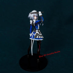 Anime Touhou Project Izayoi Sakuya Pvc Figure Model Collection Decor Gift 07FC0E-D4 - KOEEK