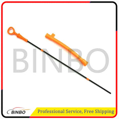 Oil DipStick and Oil Dip Stick Funnel Tube For VW Jetta Beetle Golf 2.0L 07FC0E-D4 - KOEEK