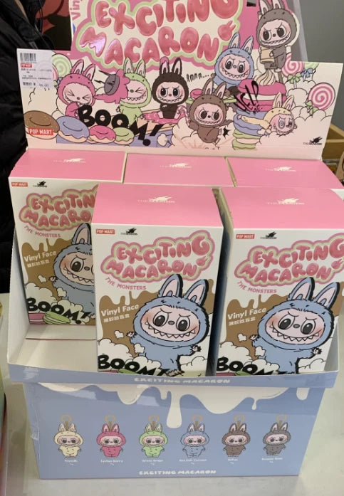 Exclusive POP MART The Monsters Tasty Macarons Vinyl Blind Box - Random POP_MART - KOEEK