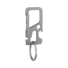TC4 EDC Titanium Alloy Mechanic Keychain Carabiner Opener Portable Outdoor Multi 07FC0E-D4 - KOEEK