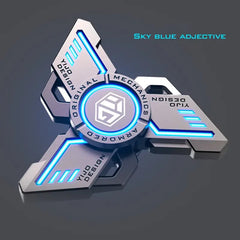 Fidget Spinners Luminous Metal Mute Bearing Noctilucent Gyro Stress Relief Toys 07FC0E-D4 - KOEEK