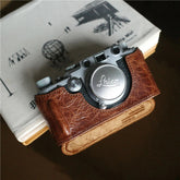 Camera Bag Protective Case Leather Half Set For Leica IIIF 3F IIIC 3C 07FC0E-D4 - KOEEK