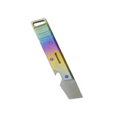 TC4 Titanium Alloy Pry Bar EDC Tool with Window Breaker 07FC0E-D4 - KOEEK