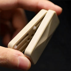 EDC Hourglass Magnet Push Slider Stress Relief Toy for Adults Anti-Stress Toy 07FC0E-D4 - KOEEK