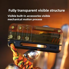 GAO Studio PC RlFLE-5 Magnetic Mechanical Rebound Push Slider EDC Decompress Toy 07FC0E-D4 - KOEEK