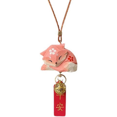 Wood Carving Car Hanging Ornament Rearview Mirror Decor Pendant 07FC0E-D4 - KOEEK