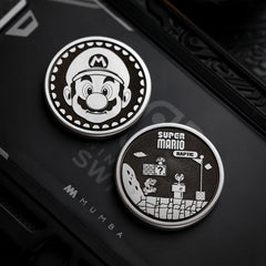 Fidget Slider Mini Steel Cartoon Theme EDC Brass Coin Shape Push Slider Toy Gift 07FC0E-D4 - KOEEK