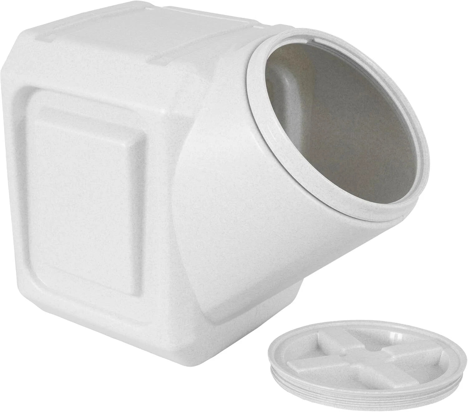 Stackable Dog Food Organizer with Sealed Lid - Holds up to 40 lbs.of dry pet foo 07FC0E-D4 - KOEEK