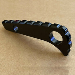 1PC Anodized Black Titanium Back Spacer for Spyderco Paramilitary 2 Para2 C81 07FC0E-D4 - KOEEK