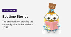 Cute Minions Bedtime Stories By Boxb And Tim Series Figures 1.97-3.54inches Hot